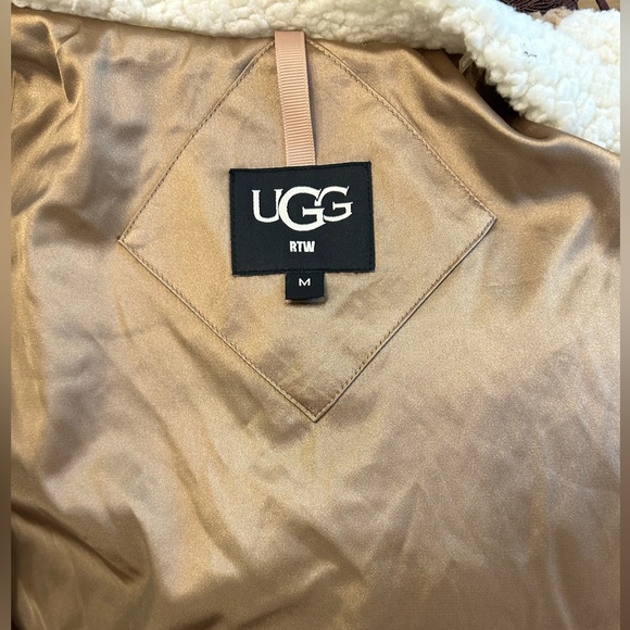 UGG Annalise Teddy Jacket size M - Picture 6 of 8